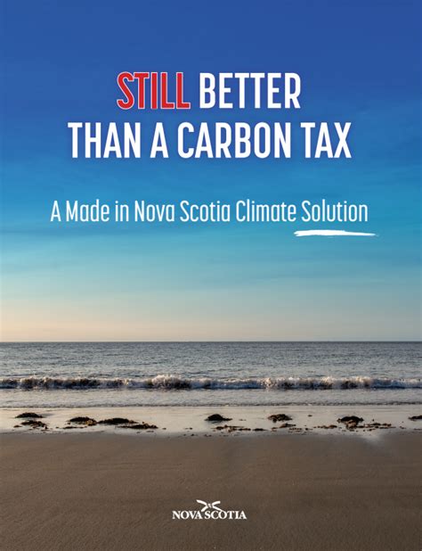 carbon tax rebate nova scotia